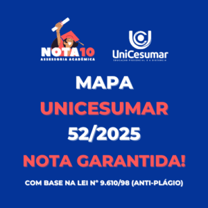 MAPA – Técnicas de Comunicação e Oratória – 52/2025
