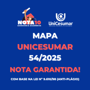 MAPA – BIO – Gestão Laboratorial e Políticas em Saúde – 54/2025
